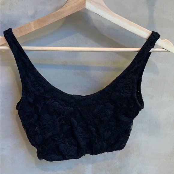 Brandy Melville Other - ❌SOLD on Ⓜ️❌Brandy Melville Black Lace Bandeau
